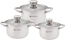 ZEIDAN Z-50672 Набор кастрюль