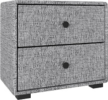 НК-МЕБЕЛЬ TANGO тумба прикроватная Рогожка Серая 72306854 (1 кор.) Тумба прикроватная