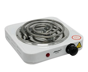 ATLANTA ATH-1734 white ATH-1734 (white) Электроплитка одноконфорочная