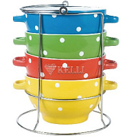 KELLI KL-384 0,68л Набор бульонниц KELLI KL-384 0,68л