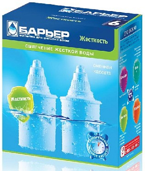 БАРЬЕР К562Р00 Кассета фильтрующая сменная "Барьер Жесткость х2" (упак. 2 шт.) Картридж