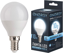 ENERGY LED G45-10-E14-6500 (109320) Лампа светодиодная