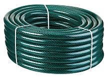 ВИХРЬ 73/7/2/13 Шланг поливочный ПВХ, трёхслойный армированный 1/2, 25м (зелёный) Шланг
