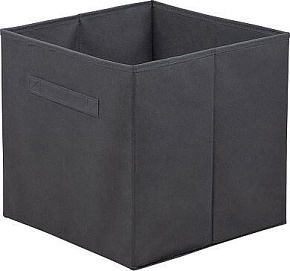 РЫЖИЙ КОТ Коробка складная для хранения, 31х31х31 см, цвет - серый (107528)