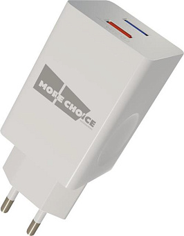 MORE CHOICE (4620202550286) NC69i 2USB 3.0A QC3.0 быстрая зарядка для Lighting 8-pin Black СЗУ