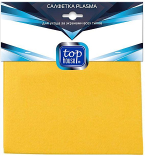 TOP HOUSE Салфетка для ухода за экранами, 34x40 см (180278)