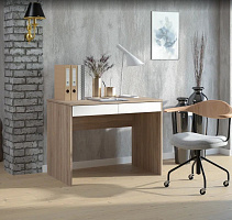МЕБЕЛЬ-КОМПЛЕКС СП-06 Дуб сонома/Белый РЕ (1 уп.) Стол компьютерный
