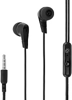OKLICK Гарнитура внутриканальные Оклик HS-S-250 1.2м черный проводные в ушной раковине (SS-E161)