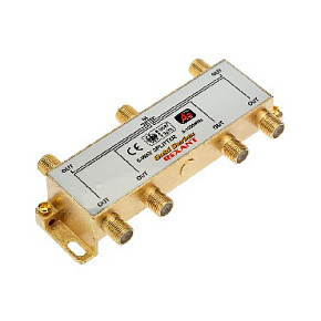 REXANT ДЕЛИТЕЛЬ ТВ Х 6 + 7ШТ. F "BOX" 5-1000 МГЦ "GOLD" 05-6104-1 Делитель