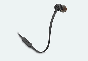 JBL TUNE 110 BLACK (JBLT110BLK) [ПИ] Наушники вкладыши проводные