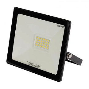 REXANT (605-003) 30 Вт 200-260В IP65 2400 лм 6500 K холодный свет Прожектор светодиодный