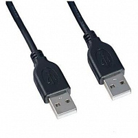 VS (U418) USB2.0 Aвилка-Авилка, 1, 8м черный Кабель