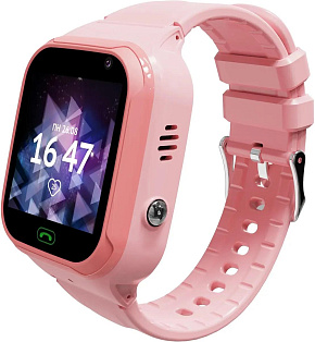 AIMOTO Omega 4G с видеозвонком розовый 9250102 Смарт-часы