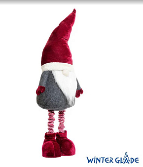WINTER GLADE Фигурка Гном 95 см на телескопических ногах F2395 Фигурка