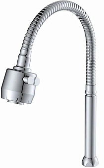 GOTA ROCIO 967028 Излив д/кухни гибкий нерж.сталь 2 реж. 50,2см (67-01) европодвес 1/20