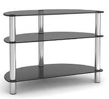 MD 404 slim/хром/дымч Стойка для TV