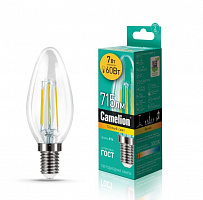 CAMELION (13452) LED7-C35-FL/830/E14 Лампа