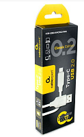 GEMBIRD/Cablexpert (17907) AM/Type-C CLASSIC 0.2 - 1 м - белый Кабель