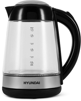 HYUNDAI HYK-G3803 (1,7л. стекло) Чайник электрический