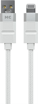 MORE CHOICE (4620202554840) K87i 2м USB 2.4A для Lightning - 2м , белый Кабель