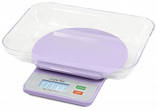 MARTA MT-1643 лиловый аметист (38408) весы кухонные