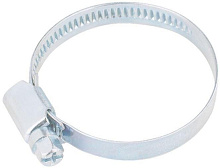 СИБРТЕХ Хомуты нержавеющая сталь, Стандартное болтовое крепление 110-130 мм, 25 штук в упаковке, ширина 9 мм 47590