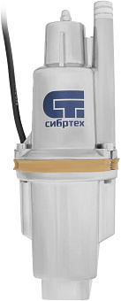 СИБРТЕХ Вибрационный насос СВН300-25, верхний забор, 300 Вт, напор 75 м, 1200 л/ч, кабель 25 м//