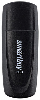 SMARTBUY (SB008GB2SCK) UFD 2.0 008GB Scout Black черный USB-флэш