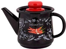 APPETITE 1с202с Chilli эмал 1,0л без свистка Чайник APPETITE 1с202с Chilli эмал 1,0л без свистка