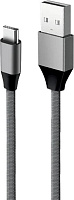 AKSBERRY (6900278680013) X158 USB A-Type C, 3A, серый Кабель AKSBERRY (6900278680013) X158 USB A-Type C, 3A, серый