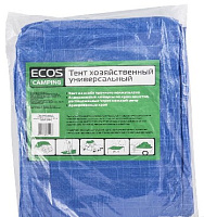 ЭКОС Тент хозяйственный универсальный T-4*8 размер: 4*8 м, плотность: 60г/м2 999173 Тент хозяйственный
