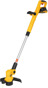 DENZEL Триммер аккумуляторный GT-230, 230 мм, Li-Ion, 20 В //