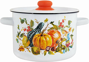 APPETITE 1с16с/1 Осень эмал цил 2,9л Кастрюля APPETITE 1с16с/1 Осень эмал цил 2,9л