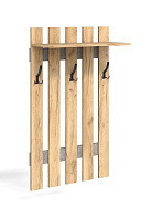 БИТЕЛ ПРИХОЖАЯ МИНИ ВЕШАЛКА МЛ-3 (ДУБ ЗОЛОТОЙ КРАФТ/БЕТОН) Вешалка открытая БИТЕЛ ПРИХОЖАЯ МИНИ ВЕШАЛКА МЛ-3 (ДУБ ЗОЛОТОЙ КРАФТ/АТЕЛЬЕ СВЕТЛОЕ)