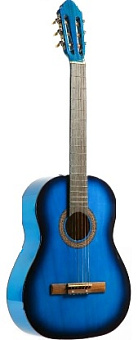 Гитара FABIO MTL39-BLS синяя глянец классика/МЕТАЛЛ-СТРУНЫ