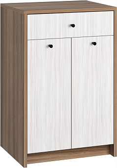 МЕБЕЛЬ-КОМПЛЕКС ЛАЙТ Комод 1Я Шимо темный/Шимо светлый (1 кор.) Модульная мебель