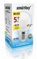 SMARTBUY (SBL-G45-05-30K-E27) 5W/3000/E27 Лампа светодиодная