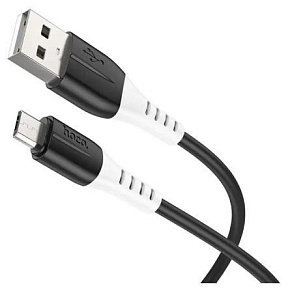 HOCO (6931474768551) X82 MicroUSB (m) 1m - черный Кабель