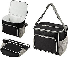 ECOS Термосумка PC2208, 15л, р-р: 30x20x25см, цвет: чёрный (104570) ECOS Термосумка PC2208, 15л, р-р: 30x20x25см, цвет: чёрный (104570)