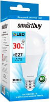 SMARTBUY (SBL-A70-30-60K-E27) 30W/6000/E27 Лампа светодиодная