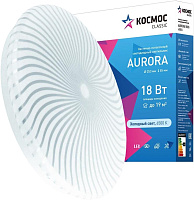 КОСМОС KCAuro18W_6500 Classic AURORA Светодиодный настенно-потолочный светильник