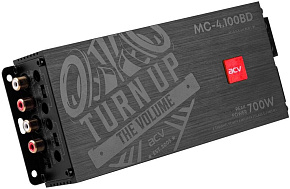 ACV MC-4.100BD micro 4*100Вт\4-3-2 канал\4-2Ом\HPF\LPF\High-input\Bluetooth\D class