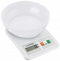 LUMME LU-SC1360 белый жемчуг (40910) весы кухонные