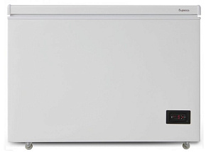 БИРЮСА 240 KDN 190л (ларь, глухая крышка) белый Морозильник