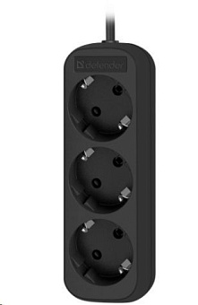 DEFENDER (99321) M318 - 3 розетки - 1.8 m Удлинитель