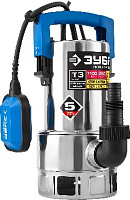 ЗУБР НПГ-Т3-1100-С Насос погружной дренажный для грязной воды Насос