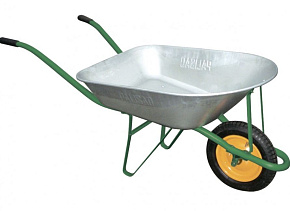 PALISAD Тачка садовая грузоподъемность 160 кг, объем 78 л 689155 Тачка садовая