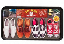 VORTEX 22352 Лоток для обуви 63,5*35,4*1,3см черный Лоток для обуви