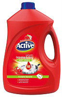 ACTIVE Гель-концентрат для мытья посуды "Клубника и малина", 3500 мл (511301198) Гель для мытья посуды ACTIVE Гель-концентрат для мытья посуды "Клубни