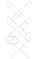 VIOLET Оптима напольная 15м (белый) 301506 Сушилка для белья